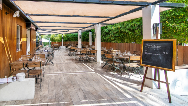 Le restaurant - Côté Jardin - Bouc-Bel-Air - Restaurant grillade Bouc-Bel-Air